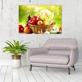 Tablou - Legume (90x60 cm)