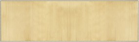 vidaXL Covor dreptunghiular, natural deschis, 60x200 cm, bambus