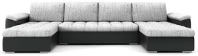 Supermobel Canapea extensibilă în formă de U KASIUS 320 160, 320x75x155, lawa 09/soft 11
