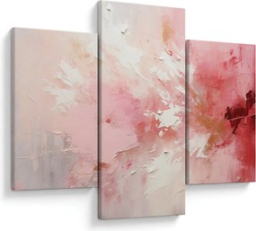 Tablou - Abstract roz (90x60 cm)