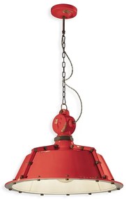 Lustra design retro realizata manual din ceramica INDUSTRIAL