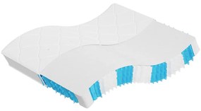 vidaXL Saltea arcuri buzunar Super King Size fermitate medie 160x200cm