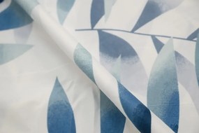 Lenjerie de pat din microfibra KOVENDI albastru-alb Dimensiune lenjerie de pat: 70 x 90 cm | 140 x 220 cm