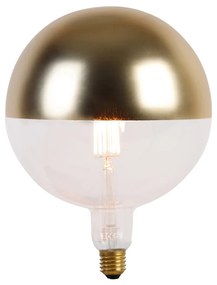 Lampă LED E27 reglabilă G200 oglindă superioară aurie 6W 360 lm 1800K