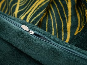 Lenjerie de pat din microplus VENECIA verde Dimensiunile lenjeriei: 70 x 90 cm | 140 x 200 cm