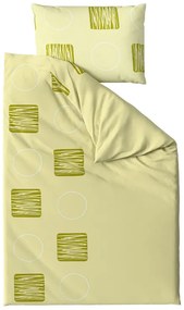 Lenjerie de pat din microsaten CALVYNA, verde deschis Dimensiune lenjerie de pat: 70 x 90 cm | 140 x 200 cm