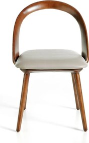 Scaun elegant design italian Banker AC-CH1512-NOGAL