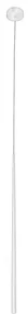 Pendul LED design modern minimalist Louise white ZZ AZ3157