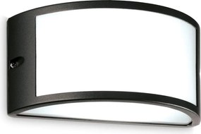 Aplica de perete iluminat exterior IP44 REX-1 AP1 NERO