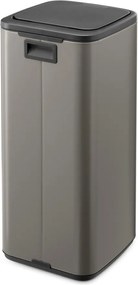 Coș de gunoi gri cu senzori de atingere din oțel 30 l Bo Touch – Brabantia