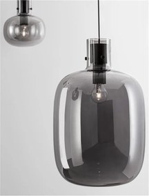 Lustra cu 4 pendule design modern CINZIA fumuriu
