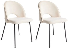 Set 2 buc scaun tip bar Clarissa (bej). 1078497