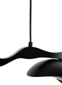 Lustra suspendata neagra Organic 5L