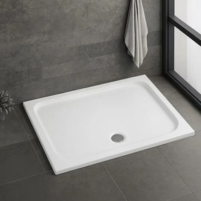 Cada pentru dus din acril Rea Belmond 90x120 alb