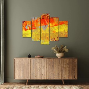 Tablou cu abstracție - pictura (150x105 cm)