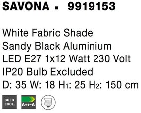 Lampadar design modern SAVONA NVL-9919153