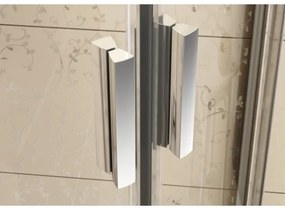 Ravak 3B240C00Z1 - Cabină de duș BLIX, cu 4 elemente, în formă de sfert de cerc, 80x80 cm, crom lucios