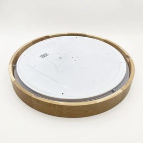 Brilagi - Plafonieră LED dimabilă MANAROLA SMART, 36W/230V, Ø 51 cm + telecomandă