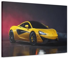 Tablou Canvas Yellow Mclaren 90x60 cm