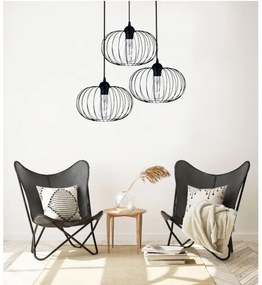 Lustră aplicată BOCCA 3xE27/60W/230V