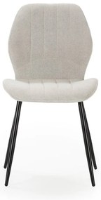 Scaune de dining crem 4 buc. Milu – Marckeric