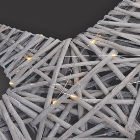 Decorațiune LED de Crăciun LED/2xAA ratan Solight 1V246