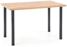 Masa Modex 2 stejar/negru L120 x l68 x H75