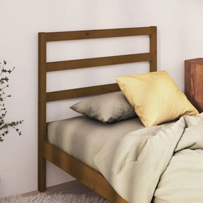 vidaXL Tăblie de pat, maro miere, 95x4x100 cm, lemn masiv de pin