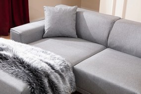 Canapea de colț Petra L Corner - Light Grey