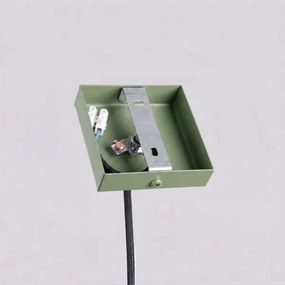 Sollux SL.2133 - Pendul pe cablu PASTELO 1xG9/8W/230V verde