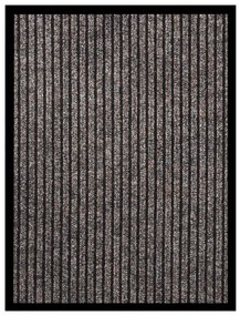 vidaXL Covoraș intrare, bej cu dungi, 40x60 cm