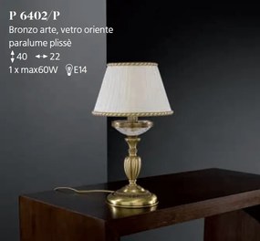 Veioza din alama design italian H-40cm 6402