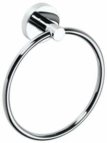 SAPHO XR411 X-Round E suport pentru prosoape,rotund, argintiu