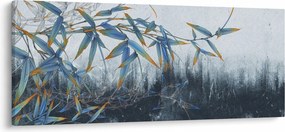 Tablou - Bambus pe perete (120x50 cm)