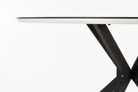 Set masa rotunda Avelar ø120 cm + 4 scaune K333 gri