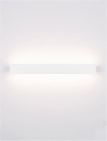 Aplica LED iluminat ambiental perete exterior IP65 PATH alb, 51cm