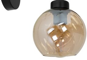 Aplică SOFIA 1xE27/60W/230V maro