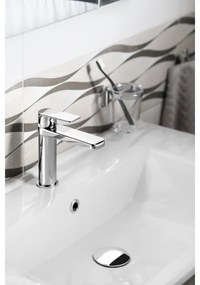 Baterie de lavoar Aqualine DAPHNE 15,5 cm crom lucios