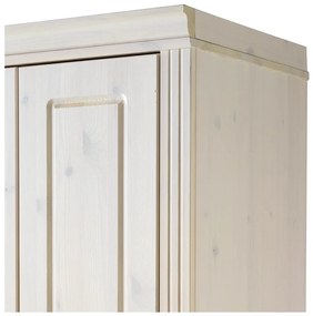 Șifonier alb din lemn de pin 65x180 cm Anita – Støraa