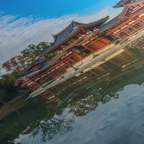 Tablou - Templul Byodo-in, Japonia (70x50 cm)