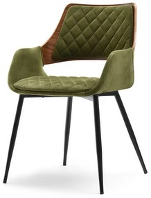 Scaun Morgana (verde + negru). 1111199