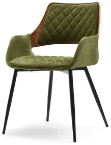 Scaun Morgana (verde + negru). 1111199
