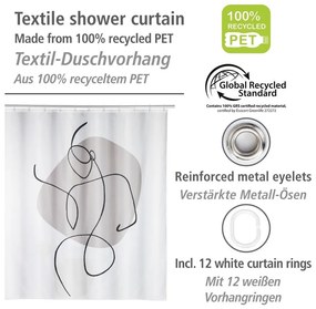 Perdea de duș 180x200 cm Ladyline – Wenko