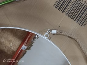 OFERTA Oglinda rotunda alba MIRROR II. calitate secundara