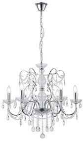 Lustră pe lanț 6xE14/15W/230V