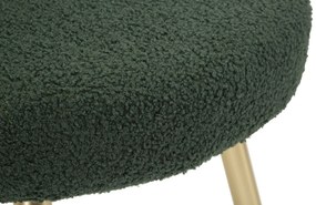 Mauro Ferretti Scaun Mini Ilary Verde Cm Ø 40X67 (Inaltime Sezut Cm 46) | Aosom Romania