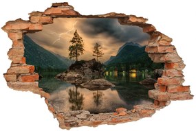 Sticker cu efect 3D - Insula mica