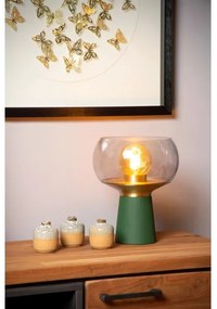 Lampă de masă Lucide 05540/01/33 FARRIS 1xE27/25W/230V verde