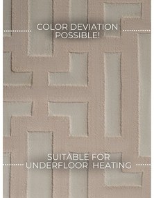 Covor tip traversă bej 80x240 cm Perles Onyx – Elle Decoration