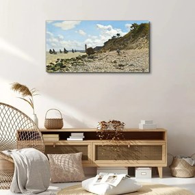 Tablou canvas Bărci pe plaja Monet